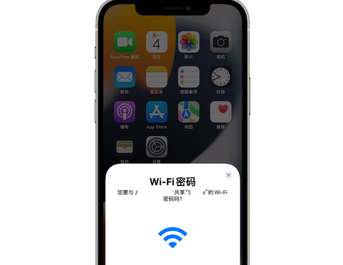 吴桥苹果15维修店分享iPhone15如何共享Wi-Fi密码 