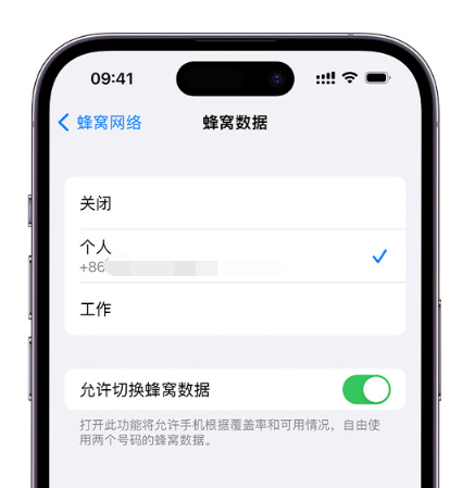 吴桥苹果维修服务分享如何在iPhone上使用双卡 